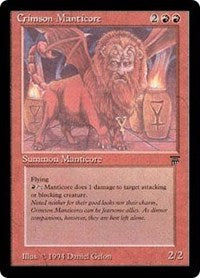 Crimson Manticore [Legends] | Tacoma Games