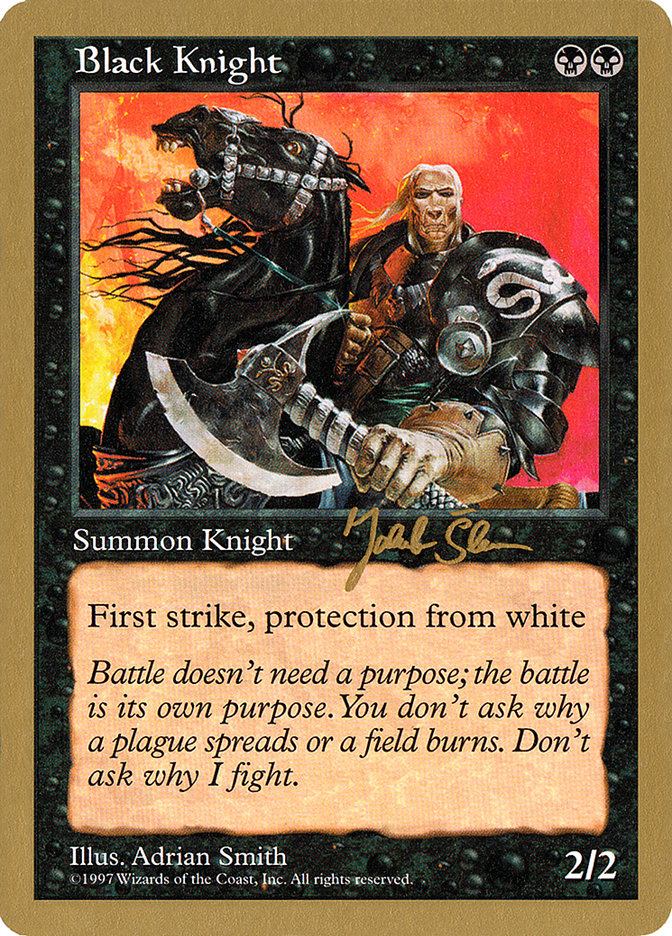 Black Knight (Jakub Slemr) [World Championship Decks 1997] | Tacoma Games