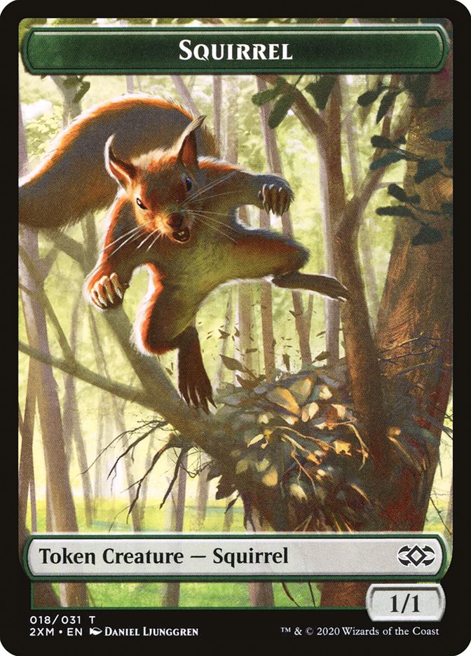 Squirrel Token [Double Masters] | Tacoma Games