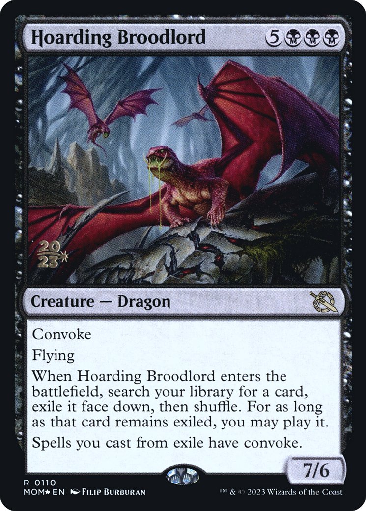 Hoarding Broodlord [March of the Machine Prerelease Promos] | Tacoma Games