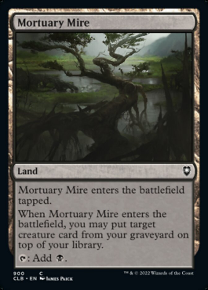 Mortuary Mire [Commander Legends: Battle for Baldur's Gate] | Tacoma Games