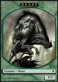 Beast Token [New Phyrexia Tokens] | Tacoma Games