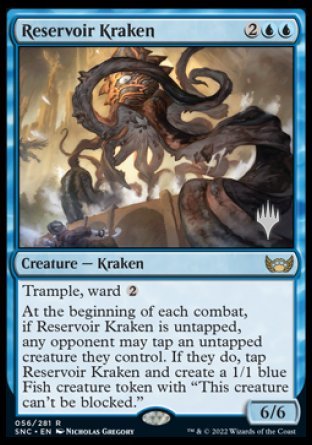 Reservoir Kraken (Promo Pack) [Streets of New Capenna Promos] | Tacoma Games