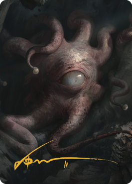 Consuming Aberration Art Card (Gold-Stamped Signature) [Commander Legends: Battle for Baldur's Gate Art Series] | Tacoma Games