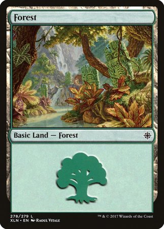 Forest (278) [Ixalan] | Tacoma Games