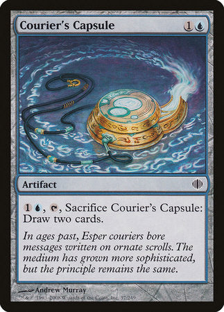 Courier's Capsule [Shards of Alara] | Tacoma Games