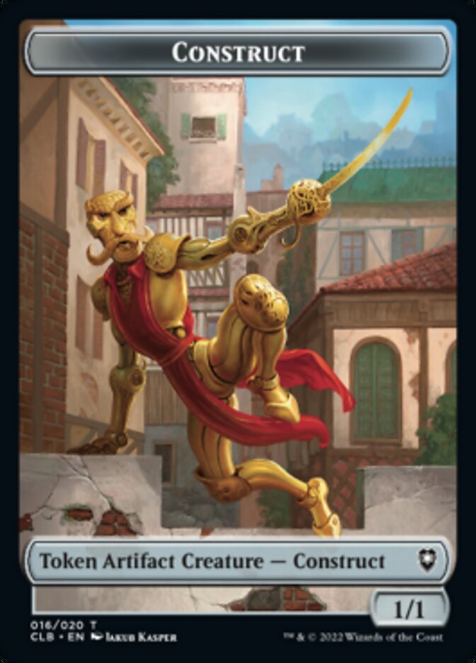 Construct Token [Commander Legends: Battle for Baldur's Gate Tokens] | Tacoma Games