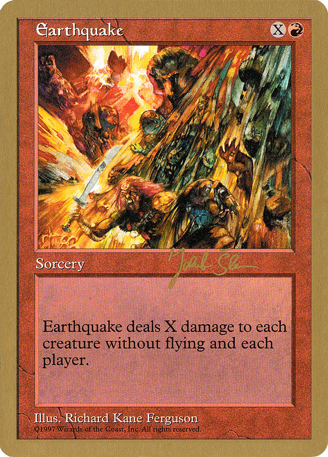 Earthquake (Jakub Slemr) [World Championship Decks 1997] | Tacoma Games