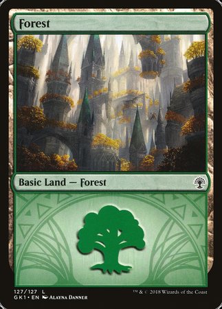 Forest (127) [GRN Guild Kit] | Tacoma Games