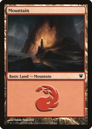 Mountain (260) [Innistrad] | Tacoma Games