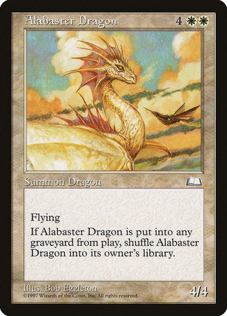 Alabaster Dragon [Weatherlight] | Tacoma Games