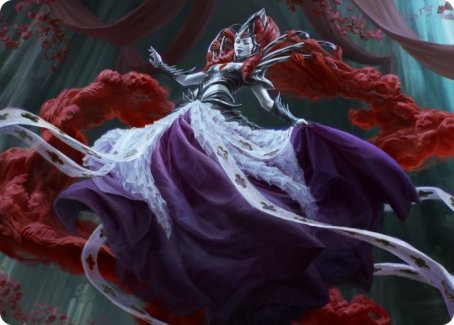Olivia, Crimson Bride Art Card [Innistrad: Crimson Vow Art Series] | Tacoma Games
