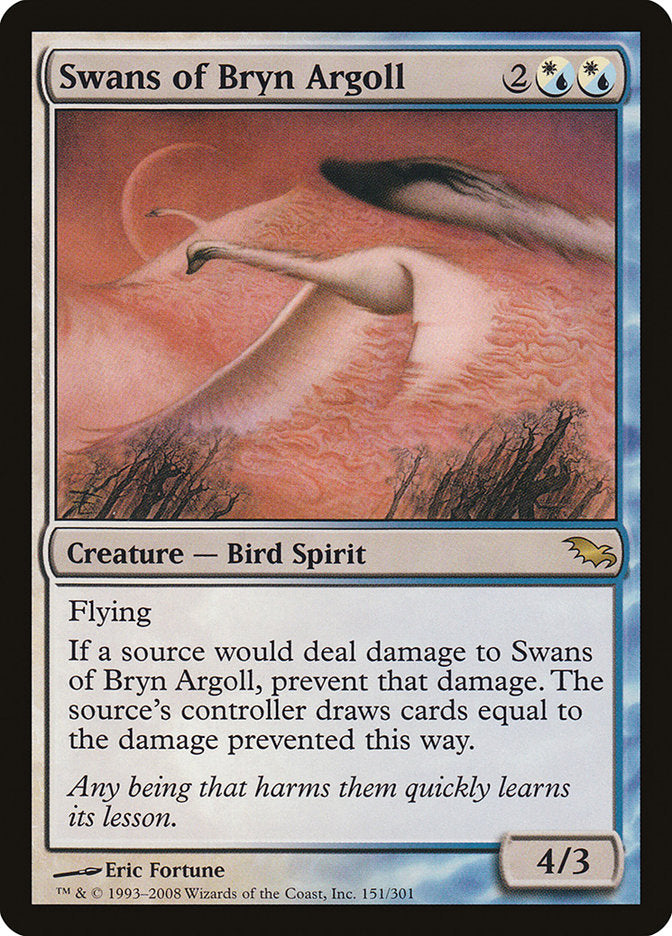 Swans of Bryn Argoll [Shadowmoor] | Tacoma Games