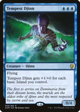Tempest Djinn [Dominaria] | Tacoma Games