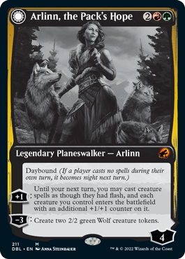 Arlinn, the Pack's Hope // Arlinn, the Moon's Fury [Innistrad: Double Feature] | Tacoma Games