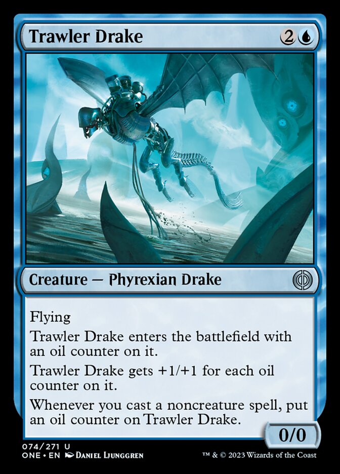 Trawler Drake [Phyrexia: All Will Be One] | Tacoma Games