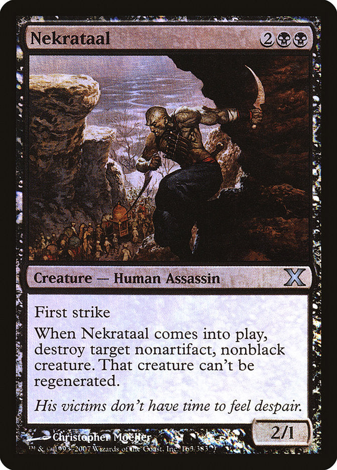 Nekrataal (Premium Foil) [Tenth Edition] | Tacoma Games