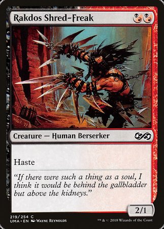 Rakdos Shred-Freak [Ultimate Masters] | Tacoma Games