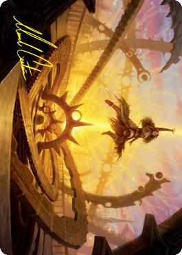 Katilda's Rising Dawn Art Card (Gold-Stamped Signature) [Innistrad: Crimson Vow Art Series] | Tacoma Games