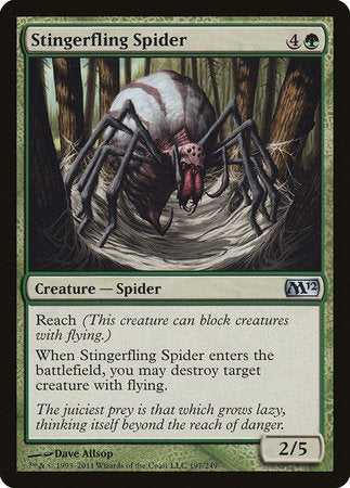 Stingerfling Spider [Magic 2012] | Tacoma Games