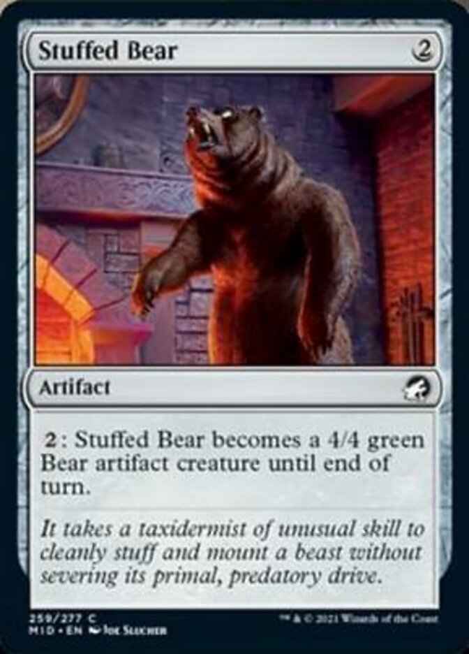 Stuffed Bear [Innistrad: Midnight Hunt] | Tacoma Games