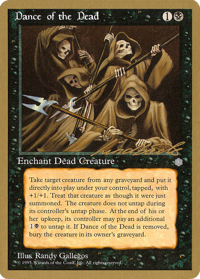 Dance of the Dead (Leon Lindback) [Pro Tour Collector Set] | Tacoma Games