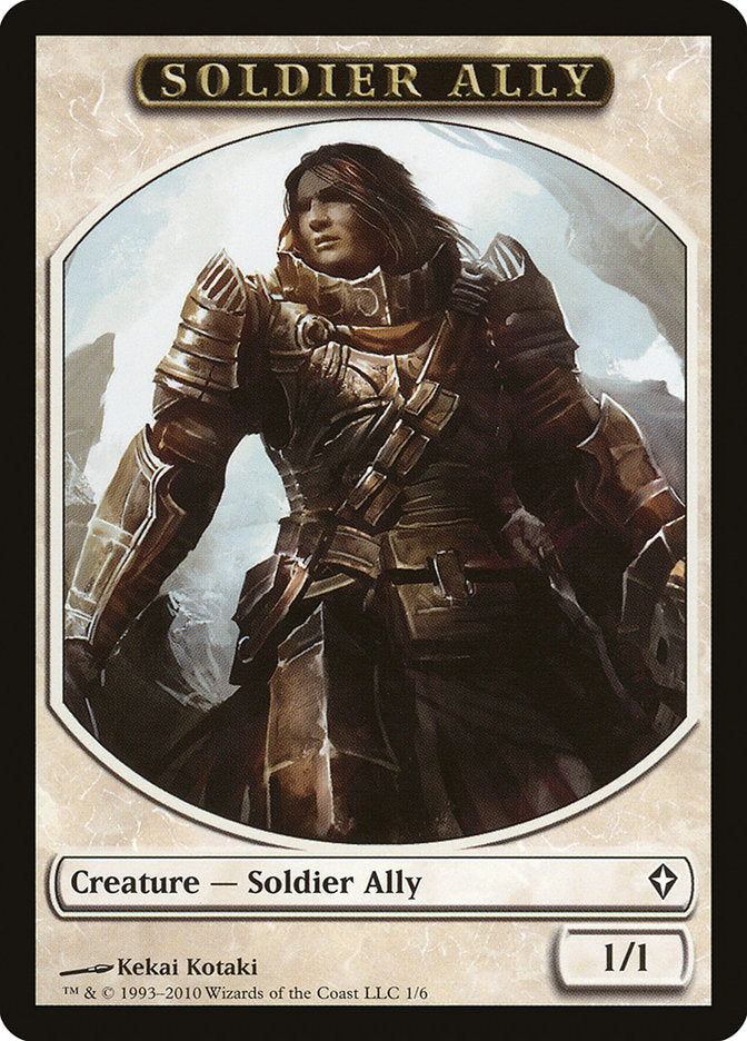 Soldier Ally [Worldwake Tokens] | Tacoma Games