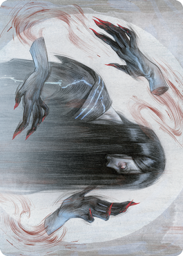 Clawing Torment Art Card [Kamigawa: Neon Dynasty Art Series] | Tacoma Games