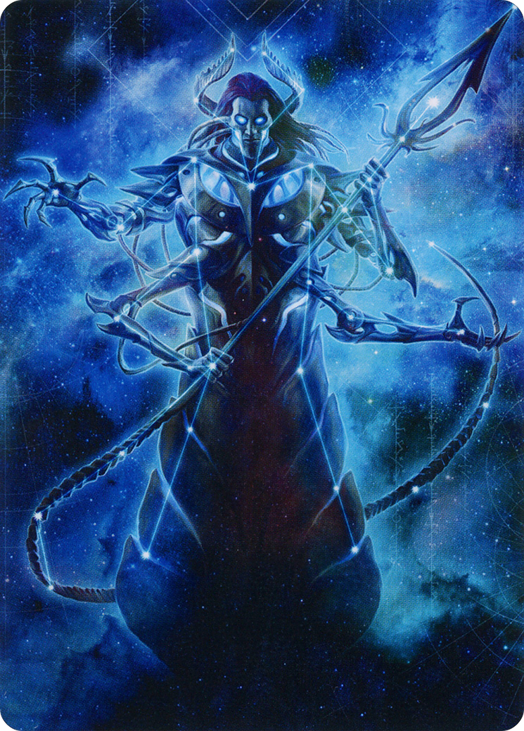 Heliod, the Warped Eclipse Art Card [March of the Machine Art Series] | Tacoma Games