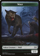 Wolf Token [Double Masters] | Tacoma Games
