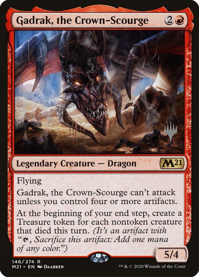 Gadrak, the Crown-Scourge (Promo Pack) [Core Set 2021 Promos] | Tacoma Games