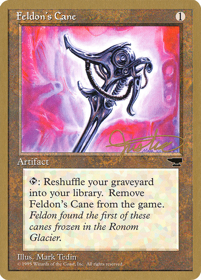 Feldon's Cane (Mark Justice) [Pro Tour Collector Set] | Tacoma Games