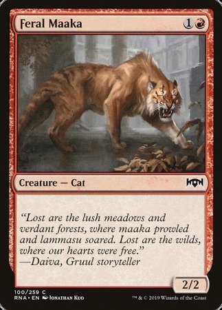 Feral Maaka [Ravnica Allegiance] | Tacoma Games