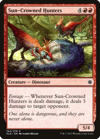 Sun-Crowned Hunters [Ixalan] | Tacoma Games