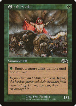 Elvish Herder [Urza's Saga] | Tacoma Games