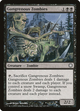 Gangrenous Zombies [Coldsnap Theme Decks] | Tacoma Games