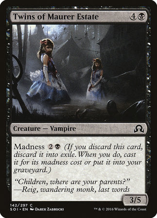 Twins of Maurer Estate [Shadows over Innistrad] | Tacoma Games