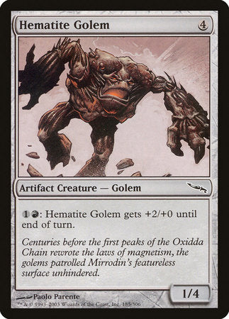 Hematite Golem [Mirrodin] | Tacoma Games