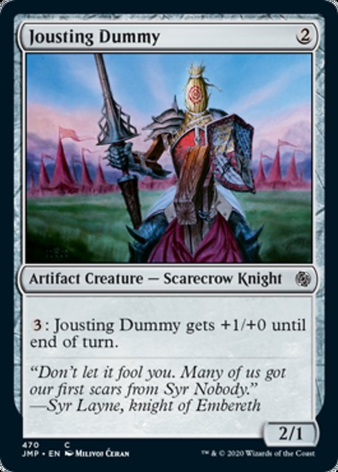 Jousting Dummy [Jumpstart] | Tacoma Games