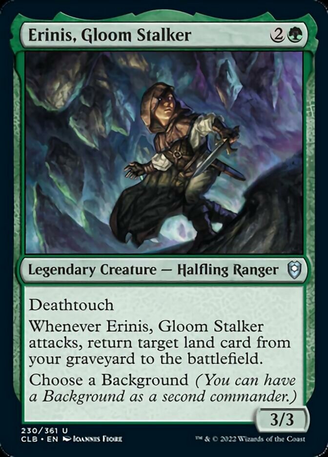 Erinis, Gloom Stalker [Commander Legends: Battle for Baldur's Gate] | Tacoma Games