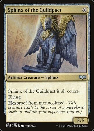 Sphinx of the Guildpact [Ravnica Allegiance] | Tacoma Games