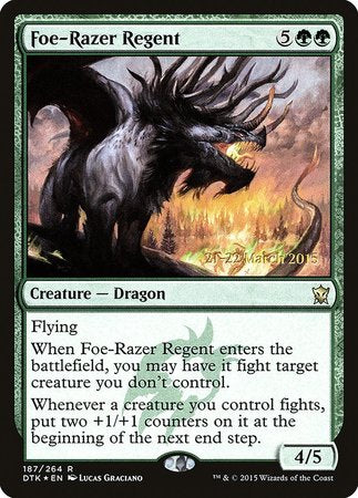 Foe-Razer Regent [Dragons of Tarkir Promos] | Tacoma Games