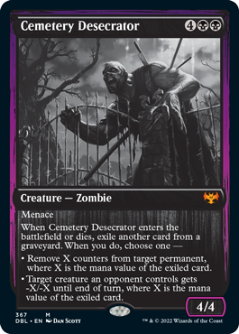 Cemetery Desecrator [Innistrad: Double Feature] | Tacoma Games