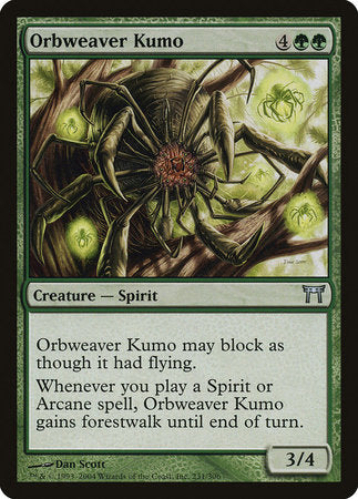 Orbweaver Kumo [Champions of Kamigawa] | Tacoma Games