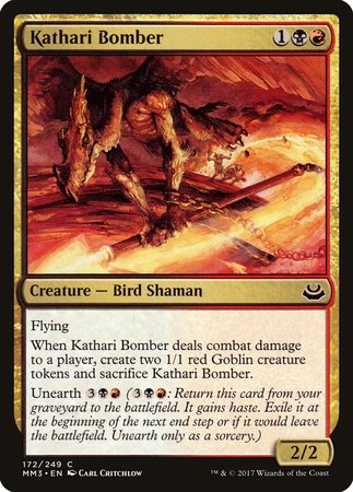 Kathari Bomber [Modern Masters 2017] | Tacoma Games