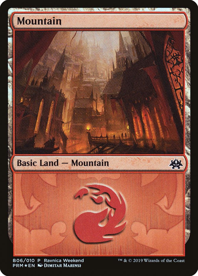 Mountain (B06) [Ravnica Allegiance Guild Kit] | Tacoma Games