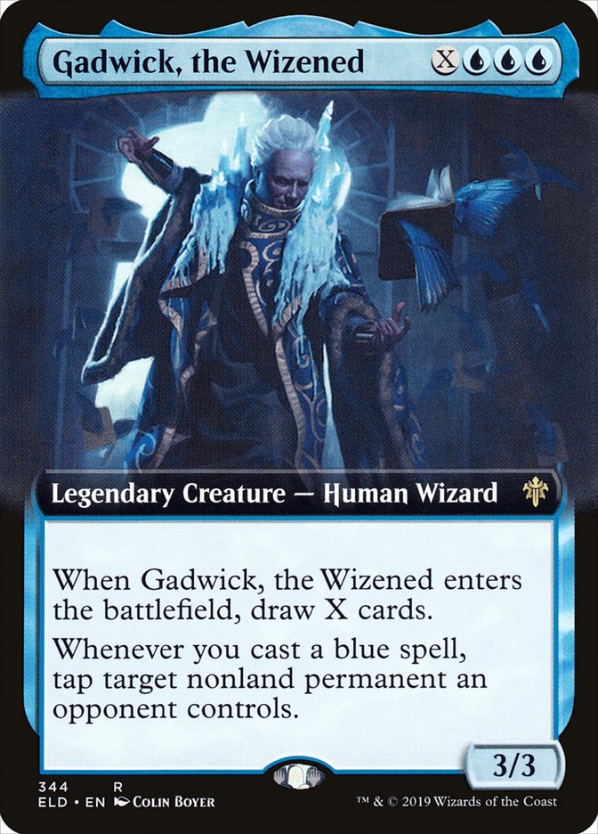 Gadwick, the Wizened (Extended Art) [Throne of Eldraine] | Tacoma Games