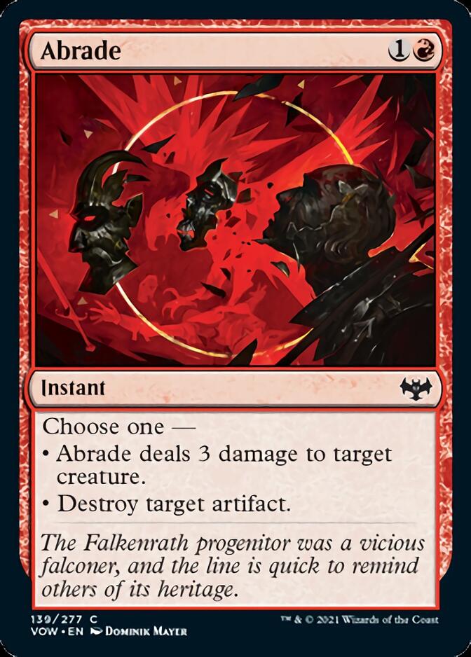 Abrade [Innistrad: Crimson Vow] | Tacoma Games