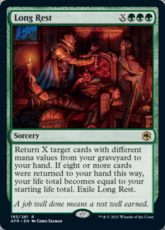 Long Rest [Dungeons & Dragons: Adventures in the Forgotten Realms] | Tacoma Games