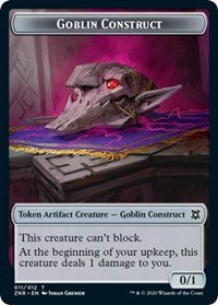 Goblin Construct // Kor Warrior Double-sided Token [Zendikar Rising Tokens] | Tacoma Games